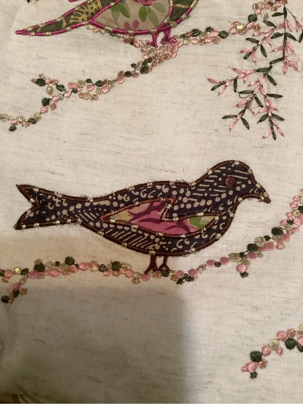 Anthology decorative embroidered